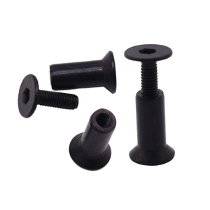 <span class=keywords><strong>Vite</strong></span> di Bloccaggio con Ossido Nero OEM <span class=keywords><strong>a</strong></span> Doppia Flangia con Esagono Incassato, Elemento di Fissaggio di Precisione Lavorato e Filettato CNC - Product Image 6