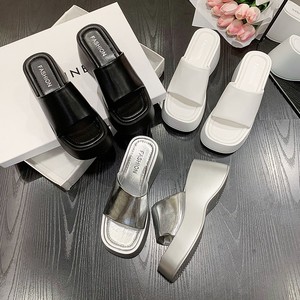 Nuovi Sandali Estivi 2024 Versione Coreana alla Moda con Suola Spessa e <span class=keywords><strong>Zeppa</strong></span> per <span class=keywords><strong>Donna</strong></span> - Product Image 4