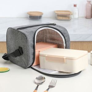 Oxford Insulated <b>Lunch</b> <b>Bag</b> for Men Women Soft Cooler <b>with</b> <b>Shoulder</b> <b>Strap</b> Waterproof 20L/15L Capacity for Work Travel Picnic - Product Image 4