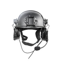 Casque anti-bruit tactique Power Time DF-3 à réduction rapide du bruit, écoute environnementale à 360°, fonction murmure, CE ROHS ISO