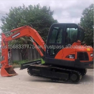รถขุดขนาดเล็ก 6 ตัน มือสอง ยี่ห้อ Doosan รุ่น DX60 ปี 2023 กำลัง 98 กิโลวัตต์ ความจุบุ้งกี๋ 0.5 ลูกบาศก์เมตร ระบบไฮดรอลิก - Product Image 6