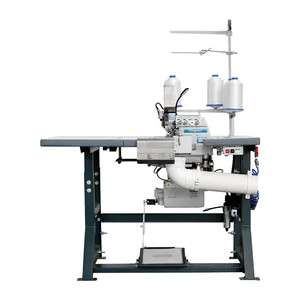 SB-60 High Speed Automatic Mattress Flanging Machine 60mm Overlock Flanging Sewing Machinery For Mattress