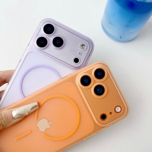 Fully Wrapped Protective <strong>Camera</strong> Soft PC Magnetic Phone Case for iPhone 17 16 15 14 13 12 <strong>11</strong> Pro Max Shock Mobile Back Cover - Product Image 5