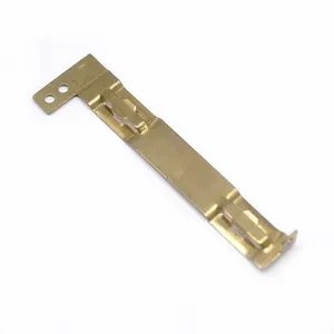 Custom Brass Stamping Service Battery Terminals Brass Remote Control Part