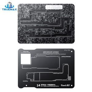 Moule de réparation pour les joints de soudure sur la <span class=keywords><strong>carte</strong></span> <span class=keywords><strong>mère</strong></span> de téléphone portable pour <span class=keywords><strong>iPhone</strong></span> 14 Pro Max Plus, plateforme de reballing de niveau intermédiaire - Product Image 3