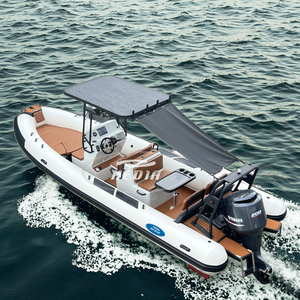 Orque française Hpalon Rhib 7.0m luxe <span class=keywords><strong>semi</strong></span>-<span class=keywords><strong>rigide</strong></span> en aluminium nervure gonflable bateau Gommone 700 à vendre - Product Image 1