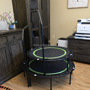 Cama Elástica Zoshine de Alta Calidad para Uso Doméstico, Adultos y Niños, Silenciosa, Plegable, con Reposabrazos Redondos, Trampolín Deportivo para Fitness - Product Image 4