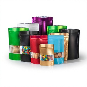 Sac en plastique personnalisé imprimé brillant, résistant à l'odeur, en Mylar, adapté aux animaux domestiques, avec fermeture éclair, à l'épreuve des enfants, pour la mélasse <span class=keywords><strong>Fakher</strong></span> - Product Image 5