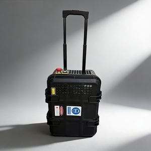 Nueva Máquina de <span class=keywords><strong>Limpieza</strong></span> Mini de 200W 2026, Eliminador de Óxido Láser y Eliminador de Grafiti, Precio de Fábrica en China - Product Image 1
