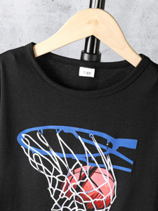 Chemises <span class=keywords><strong>de</strong></span> basketball d'été <span class=keywords><strong>Tenue</strong></span> pour garçons Short <span class=keywords><strong>de</strong></span> basketball Enfants Survêtement <span class=keywords><strong>Enfant</strong></span> 2Pcs Vêtements - Product Image 3