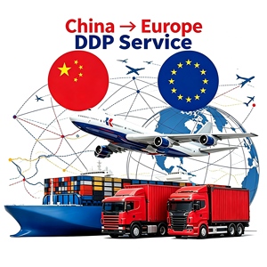 Agent d'expédition porte-à-porte avec taxes payées, fret aérien Chine vers Allemagne/Royaume-Uni/France, service logistique DDP par transport maritime direct - Product Image 1