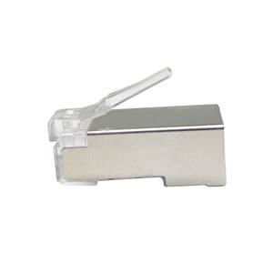 Adaptateur Ethernet CABL <span class=keywords><strong>Cat</strong></span> <span class=keywords><strong>6</strong></span> rg45 Prise modulaire clip de fil STP 8p8c câble Cat5e <span class=keywords><strong>RJ45</strong></span> cat6 RJ 45 Connecteur - Product Image 3