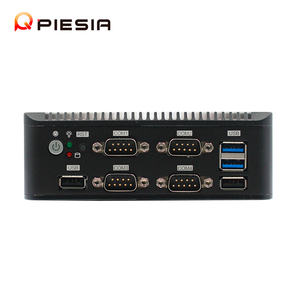Mini PC sans ventilateur en gros, 2 LAN, 6 COM, <span class=keywords><strong>Celeron</strong></span> <span class=keywords><strong>J4125</strong></span> Quad Core, 1*DDR4 8 Go de RAM, VGA HD2.0, kiosque, ordinateur de bureau, client léger, routeur, mini PC - Product Image 3