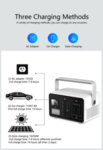 Открытый источник питания 200 ватт портативный 60000 мАч <span class=keywords><strong>Power</strong></span> Bank Кемпинг электростанция для мобильного телефона - Product Image 5
