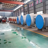Generator Uap Vertikal Industri Harga Terjangkau, Skid-Mounted, Gas, Minyak, Listrik, LPG, Volume Air <30L, Boiler Efisiensi Tinggi