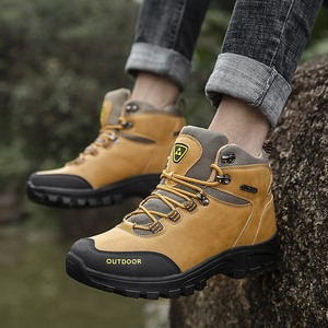 Tronond al aire libre impermeable resistente al desgaste transpirable <span class=keywords><strong>nieve</strong></span> hombres Deporte Zapatos goma escalada <span class=keywords><strong>senderismo</strong></span> <span class=keywords><strong>botas</strong></span> desierto <span class=keywords><strong>botas</strong></span> tácticas - Product Image 4