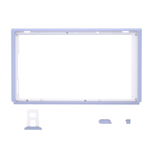 Coque de remplacement DIY violet clair pour console Nintendo Switch avec boutons de volume et d'alimentation - Product Image 1