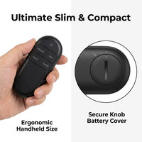 Télécommande métallique JCXK RCT005 à 5 touches pour fauteuil de massage infrarouge à pieds fixes, portée 20m, piles AAA, appareil de beauté médical pour salon