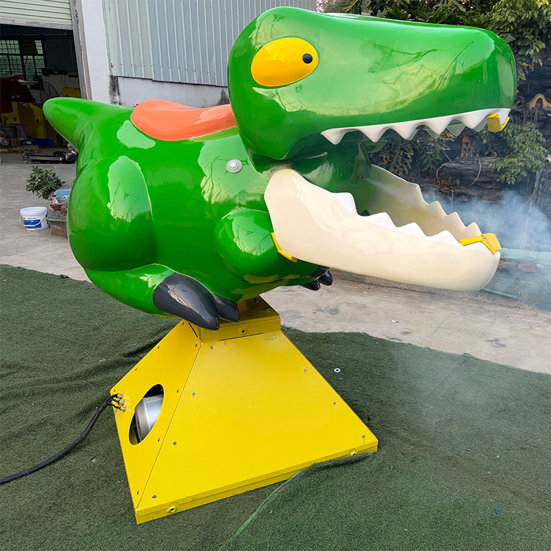 Machine de corrida crocodile vert