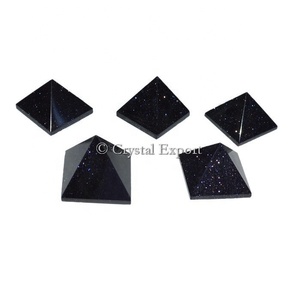 Blue Suntone Small Gemstone Pyramids - Product Image 1