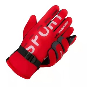 Gants de cyclisme d'hiver pour hommes, doublure polaire épaisse, chauds, pour vélo électrique et moto, pour l'extérieur - Product Image 4