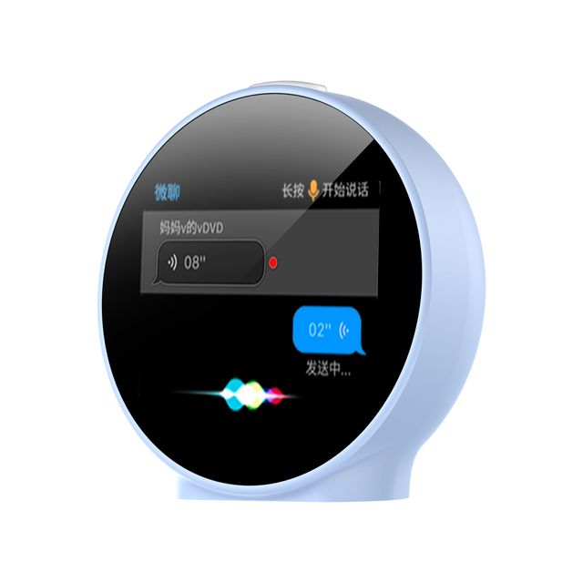 Customize AI Voice Chat AI Alarm Clock AI Companion Smart LED Bedside Clock White Noise Sleep Timer Desktop Clock Home Office