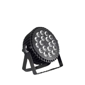 2025 nouveau Hengyu Led scène lumière 18x18w Rgbaw Uv aluminium Dmx512 Led Par lumière pour événement de mariage <span class=keywords><strong>Par64</strong></span> - Product Image 2