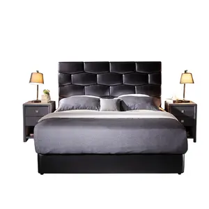 वयस्कों के लिए गर्म बिक्री सिंगल बेड पूर्ण आकार मचान सौंदर्य बिस्तर फ्रेम रानी बिस्तर कमरे Furnitures