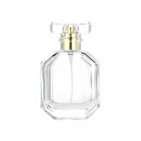 Flacon de parfum de luxe en verre de 100 ml avec pulvérisateur à pompe à surface plate sérigraphiée et diffuseur à bâtonnets – Offre Spéciale