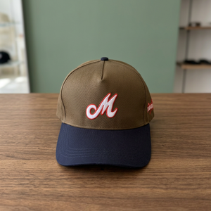 Wholesale Two Tone <b>Baseball</b> <b>Cap</b> With Printing Logo Fitted 6 Panel Hat For Adults Casual Wear Dad <b>Cap</b> Hat Vietnam Factory - Product Image 1