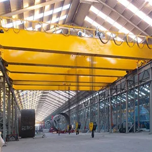 Remote Control Warehouse Widely Used Double Girder 10ton 20ton 30ton Bridge Overhead Crane For Sale