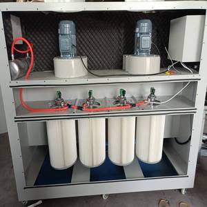 研削テーブルダウンドラフトベンチ研磨機ダストコレクターCE付き工業用 - Product Image 6