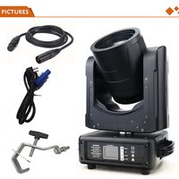 120W RGBW 4-en-1 Zoom Wash LED Faisceau d'éclairage de scène Tête mobile avec contrôle DMX512 activé par le son pour DJ Bar Night Club