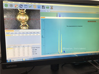 DX-2800M oro máquinas de prueba XRF de Metal de mesa espectrómetro XRF para joyería minoristas