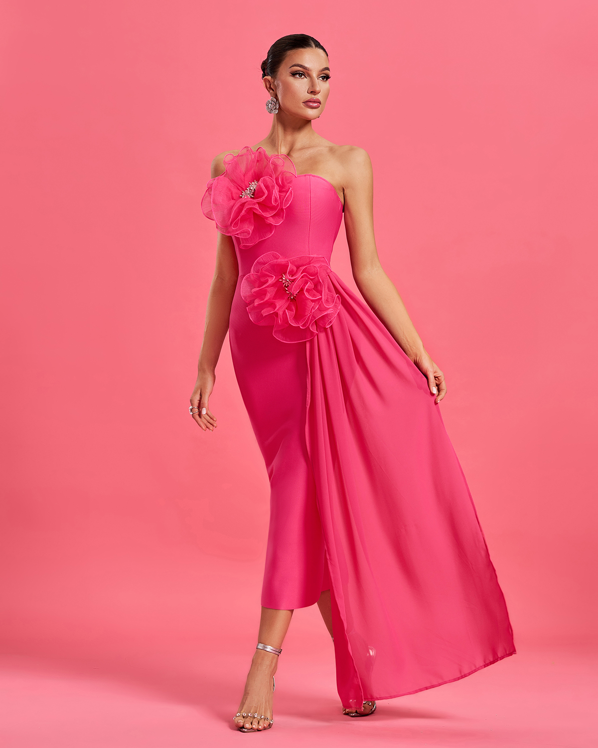 Wholesale Vestido Casual Formal Mujer Long Sleeves With Rhinestones |  Alibaba.com