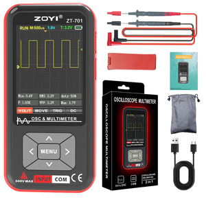 ZOYI ZT-701 オシロスコープ マルチメーター 高精度9999カウント カラースクリーン スマートポータブル測定ツール - Product Image 1