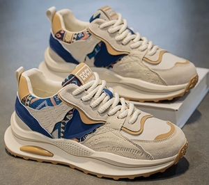 Nuove Scarpe da Corsa Estive da Uomo Stile <span class=keywords><strong>Forrest</strong></span> <span class=keywords><strong>Gump</strong></span>, Comode Scarpe Sportive Casual in Rete Traspirante, Scarpe da Skateboard da Papà - Product Image 2