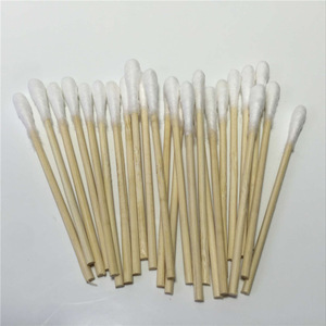 Coton-tige à tête unique 125 mm, coton absorbant pour les premiers secours et le maquillage, paquet de 50 - Product Image 3