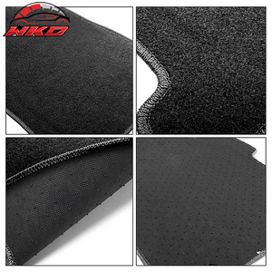 Alfombrillas para Mazda 6 14-21, alfombras antideslizantes de terciopelo negro, 4 piezas - Product Image 6