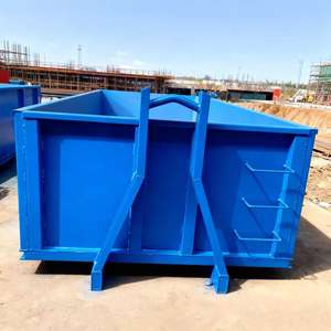 Contenedor de Basura de Alta Calidad para Exteriores, Contenedor de Basura con Gancho de Elevación, Contenedor de Basura Resistente, Certificado CE, Material Q235/Q345, <span class=keywords><strong>DUOJIN</strong></span> - Product Image 3