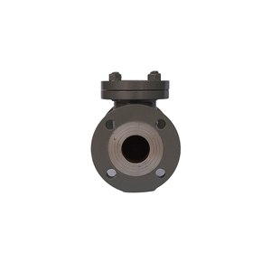 Nhà Máy Bán Hàng Trực Tiếp Carbon Thép Wcb Không-Trở Lại Flap Van Mặt Bích Kết Nối Cứng Con Dấu Kiểm Tra Van - Product Image 3