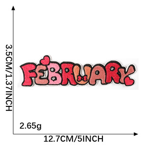 Patch brodé personnalisé en gros, style logo gaufré vieilli, avec lettres colorées, thermocollant pour vêtements - Product Image 4