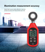 Compteur de lumière UNI-T UT383 200,000 LUX Luxmètre numérique Luminance Lux Testeur Illuminomètres Photomètre