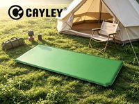 Matelas de camping auto-gonflant CAYLEY, tapis de couchage portable pour une personne, pour l'extérieur