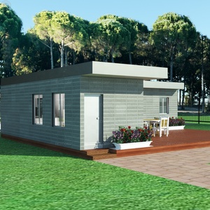 Panel de sándwich con patrón de ladrillo, contenedor Modular para casa, <span class=keywords><strong>estudio</strong></span> Modular, <span class=keywords><strong>apartamento</strong></span> plano en Filipinas - Product Image 4