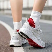 Chaussettes de sport respirantes, douces, confortables et saines en coton personnalisées