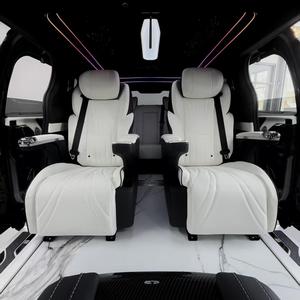 Sièges électriques sur mesure pour fourgonnettes commerciales, en cuir véritable, avec options de confort complet, chauffage, ventilation et massage. - Product Image 2