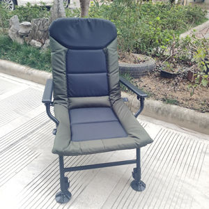 وحدة تغذية للحديقة في الهواء الطلق معدنية قابلة للطي ترفيهية محمولة تسمح بمرور الهواء لصيد الأسماك من حقيبة الظهر مع حامل قضيب معدني - Product Image 1