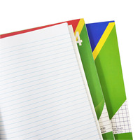 Papier non couché personnalisé B5 CMJN coloré Selle couture bon marché Afrique Cahier d'exercice pour étudiants