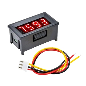 Compteur à affichage LED rouge/bleu/vert, 0.36 pouces, DC 0-100V, voltmètre numérique, Mini testeur de tension, outil d'instrumentation de précision - Product Image 4